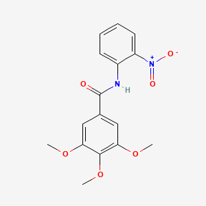 3,4,5-Trimethoxy-N-(2-nitrophenyl)benzamide