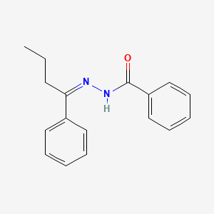 N'-[(Z)-1-phenylbutylidene]benzohydrazide