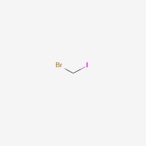 molecular formula CH2BrI B1195271 溴碘甲烷 CAS No. 557-68-6