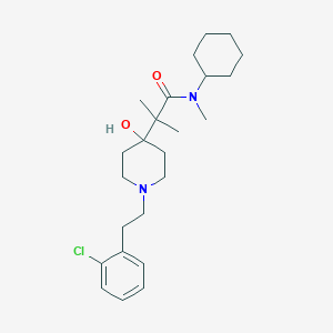 molecular formula C24H37ClN2O2 B1195272 Pipradimadol CAS No. 68797-29-5