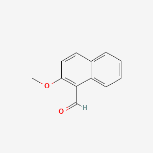 B1195280 2-Methoxy-1-naphthaldehyde CAS No. 5392-12-1