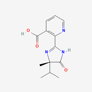 molecular formula C13H15N3O3 B1195298 (S)-Imazapyr CAS No. 355841-28-0