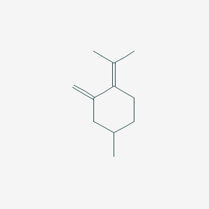 molecular formula C11H18 B1195299 4-甲基-2-亚甲基-1-(1甲基乙亚基)-环己烷 