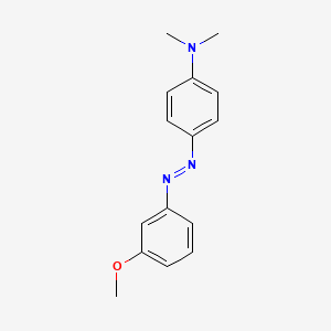 N,N-Dimethyl-p-(3-methoxyphenylazo)aniline