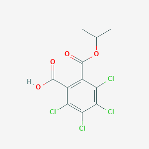 molecular formula C11H8Cl4O4 B11953099 Isopropyl tetrachlorophthalate CAS No. 104472-57-3