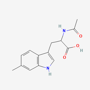 2-acetamido-3-(6-methyl-1H-indol-3-yl)propanoic Acid