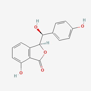 molecular formula C15H12O5 B1195342 水龙草素 A CAS No. 157598-00-0