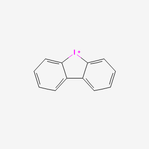 molecular formula C12H8I+ B1195379 Diphenyleneiodonium CAS No. 244-54-2