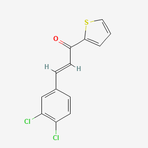 3-(3,4-Dichlorophenyl)-1-(2-thienyl)-2-propen-1-one