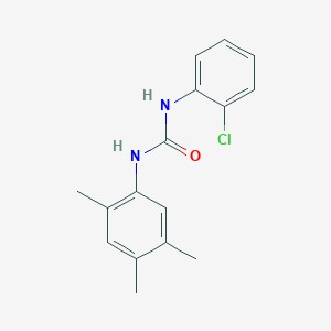 N-(2-chlorophenyl)-N'-(2,4,5-trimethylphenyl)urea