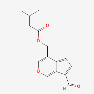 molecular formula C15H16O4 B1195387 Homobaldrinal CAS No. 67910-07-0