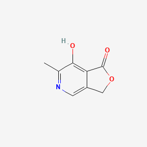 molecular formula C8H7NO3 B1195392 4-Pyridoxolactone CAS No. 4753-19-9