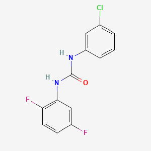 1-(3-Chlorophenyl)-3-(2,5-difluorophenyl)urea