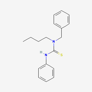 1-Benzyl-1-butyl-3-phenyl-2-thiourea