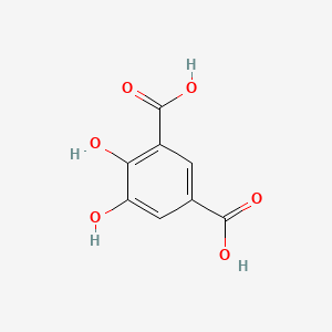 molecular formula C8H6O6 B1195475 4,5-二羟基异苯二甲酸 CAS No. 4707-77-1