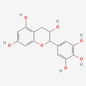 molecular formula C15H14O7 B1195477 没食子儿茶酚 