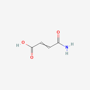 molecular formula C4H5NO3 B1195484 Maleamic acid CAS No. 557-24-4