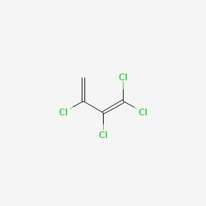 molecular formula C4H2Cl4 B1195488 1,1,2,3-Tetrachlorobuta-1,3-diene CAS No. 921-09-5