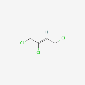 molecular formula C4H5Cl3 B1195492 1,2,4-Trichlorobut-2-ene CAS No. 2431-54-1
