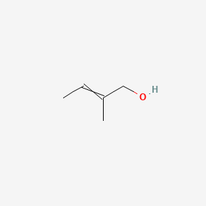 molecular formula C5H10O B1195496 2-Methylbut-2-en-1-ol CAS No. 4675-87-0