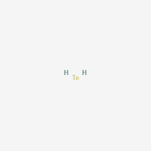 molecular formula H2Te B1195497 碲化氢 CAS No. 7783-09-7