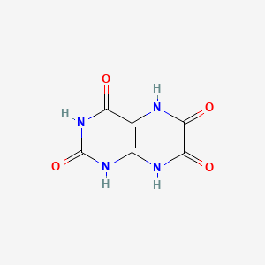 molecular formula C6H4N4O4 B1195504 Tetrahydroxypteridine CAS No. 2817-14-3