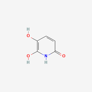 molecular formula C5H5NO3 B1195510 2,3,6-Trihydroxypyridine 