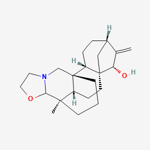 molecular formula C22H33NO2 B1195514 Garryine CAS No. 561-51-3