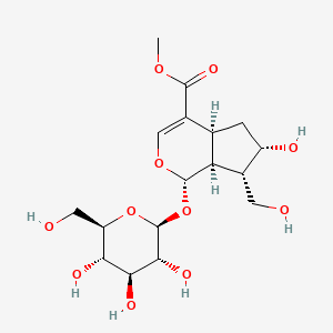 molecular formula C17H26O11 B1195523 10-羟基洛加宁 