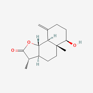 B1195541 Dihydroreynosin CAS No. 32223-12-4