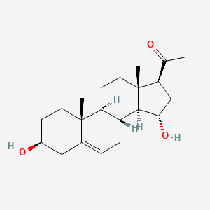 molecular formula C21H32O3 B1195555 3,15-Dihydroxy-5-pregnen-20-one CAS No. 32746-93-3
