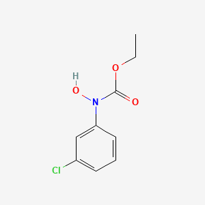 ethyl N-(3-chlorophenyl)-N-hydroxycarbamate