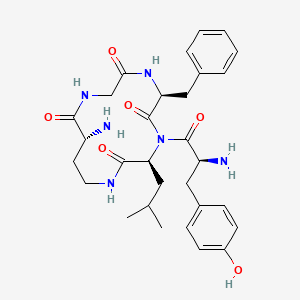 molecular formula C30H40N6O6 B1195567 Tabgp CAS No. 77171-72-3