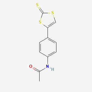 4-(4-Acetamidophenyl)-1,3-dithiole-2-thione