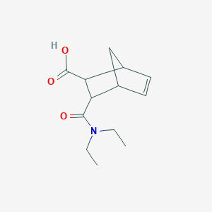 3-(Diethylcarbamoyl)bicyclo[2.2.1]hept-5-ene-2-carboxylic acid