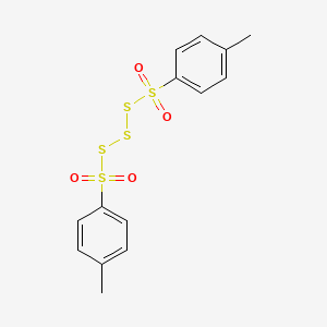 B11955982 Trisulfide, bis[(4-methylphenyl)sulfonyl] CAS No. 5692-44-4