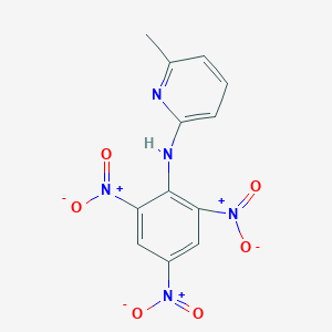 2-Pyridinamine, 6-methyl-N-(2,4,6-trinitrophenyl)-