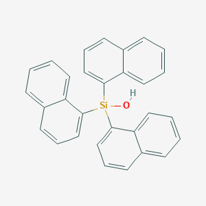 Tris(1-naphthyl)silanol