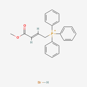 (3-(Methoxycarbonyl)-2-propen-1-YL)triphenylphosphonium bromide