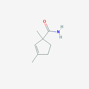 1,3-Dimethyl-2-cyclopentene-1-carboxamide