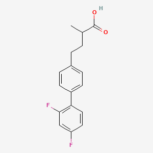 4-(2',4'-Difluoro(1,1'-biphenyl)-4-YL)-2-methylbutanoic acid