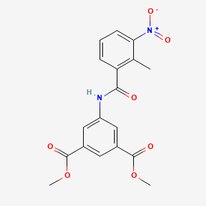 Dimethyl 5-[(2-methyl-3-nitrobenzoyl)amino]isophthalate