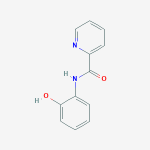 molecular formula C12H10N2O2 B1195624 N-(2-Hydroxyphenyl)-2-pyridinecarboxamide CAS No. 88530-99-8