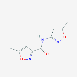 molecular formula C9H9N3O3 B1195625 5-甲基-N-(5-甲基-3-异恶唑基)-3-异恶唑甲酰胺 