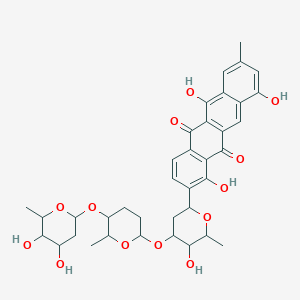 molecular formula C37H42O13 B1195643 夸诺利酮 I 