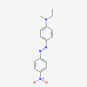 N-ethyl-N-methyl-4-[(E)-(4-nitrophenyl)diazenyl]aniline