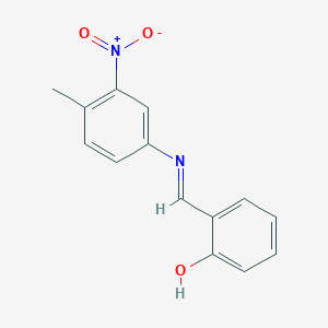 alpha-(3-Nitro-P-tolylimino)-O-cresol