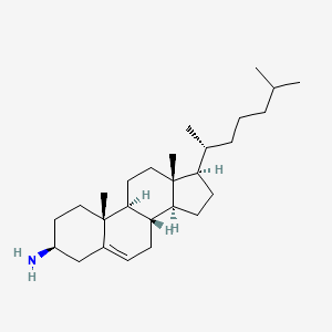 molecular formula C27H47N B1195651 胆固醇胺 CAS No. 2126-93-4