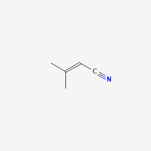 molecular formula C5H7N B1195653 3-甲基-2-丁烯腈 CAS No. 4786-24-7