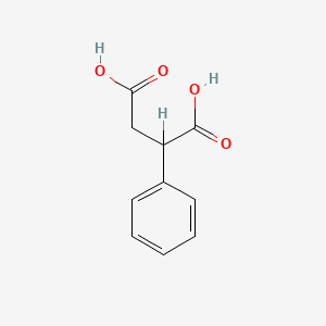 molecular formula C10H10O4 B1195655 苯基琥珀酸 CAS No. 635-51-8